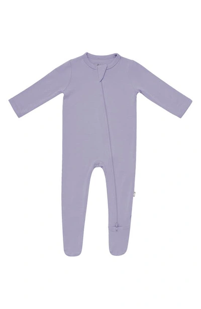 Kyte Baby Babies' Zip-up Footie In Taro