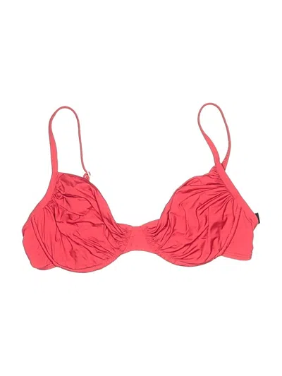 Pre-owned La Blanca Swimsuit Top Red Swimwear