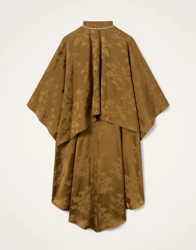 La Doublej Maria Cape In Brown