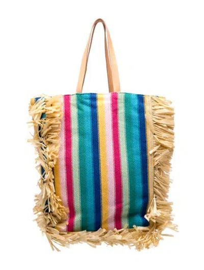 Pre-owned La Doublej Tote In Blue