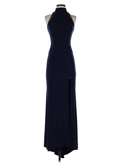 Pre-owned La Femme Cocktail Dress In Blue