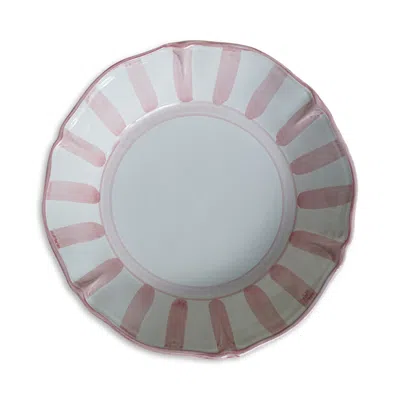 La Gabbianella Rimini Serving Bowl In Pink