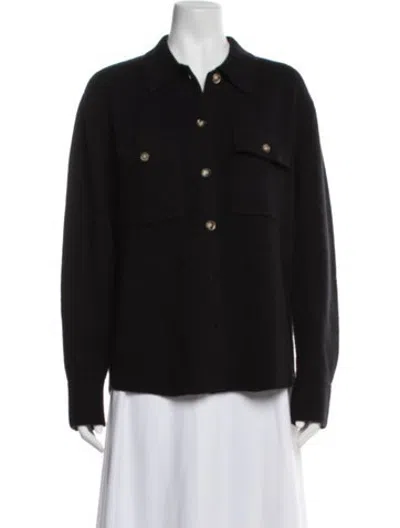 Pre-owned La Ligne Wool Jacket In Black