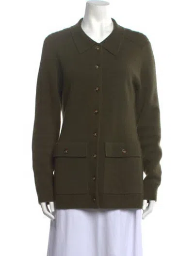 Pre-owned La Ligne Wool Sweater In Green