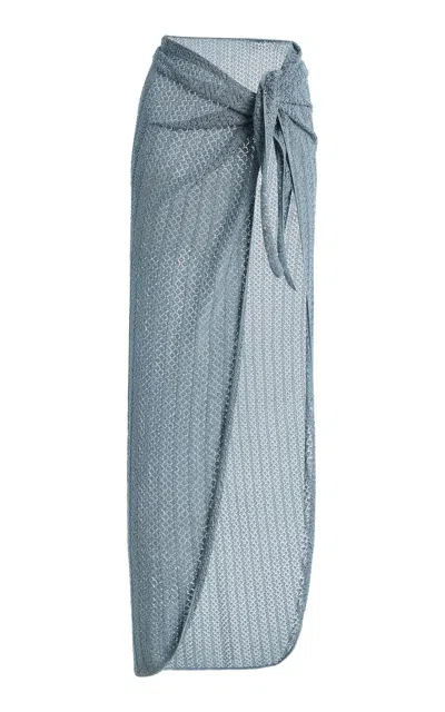 La Porte Delphine Sarong In Blue