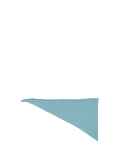 La Rose The Rose Cashmere Scarf In Turchese