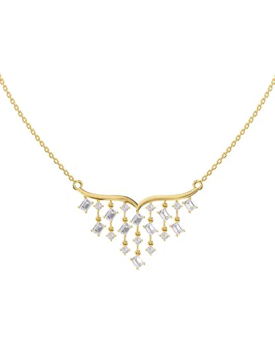 Lab Grown Diamonds 14k 2.90 Ct. Tw. Lab-grown Diamond Pendant Necklace In Gold
