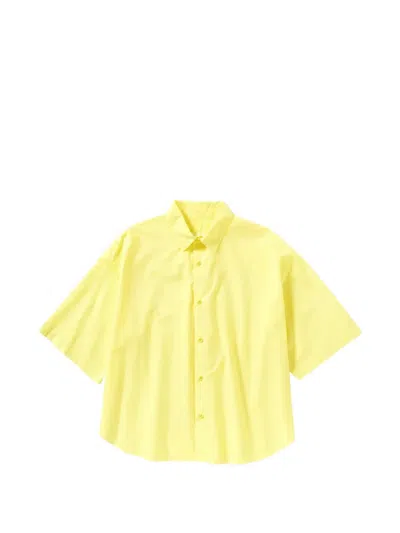 Labo.art Egadi Short-sleeve Shirt In Yellow