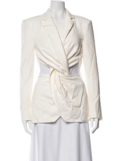 Pre-owned L'academie Blazer In Neutrals