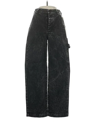 Pre-owned Lacausa Jeans In Black