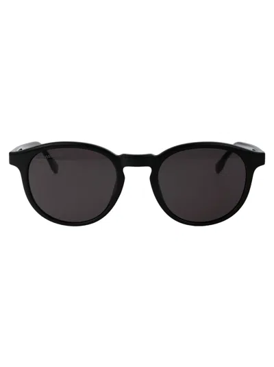 Lacoste Black Acetate Sunglasses