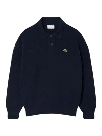 Lacoste Blue Jerseys In Animal Print