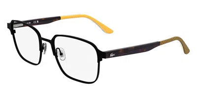 Lacoste L2313 002 Men's Glasses Black Size 53 - Free Lenses - Blue Light Block Available In Matte Black