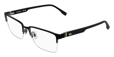 Lacoste L2326 002 Men's Glasses Black Size 55 - Free Lenses - Blue Light Block Available In Matte Black
