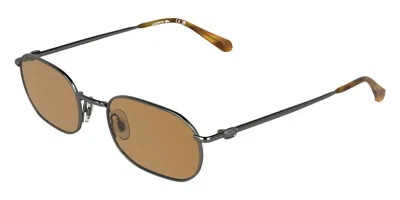 Lacoste L288s 035 Men's Sunglasses Gunmetal Size 54 In Dark Gunmetal