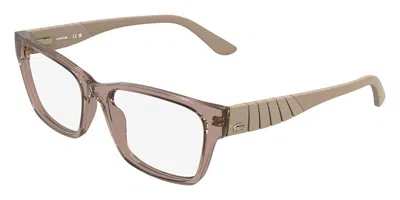 Lacoste L4024 662 Women's Glasses Pink Size 55 - Free Lenses - Blue Light Block Available In Transparent Rose