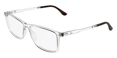 Lacoste L4028 970 Men's Glasses Clear Size 55 - Free Lenses - Blue Light Block Available