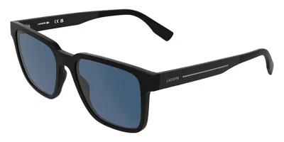 Lacoste L6101s 001 Men's Sunglasses Black Size 55