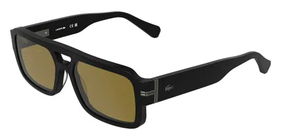 Lacoste L6102s 003 Men's Sunglasses Black Size 56