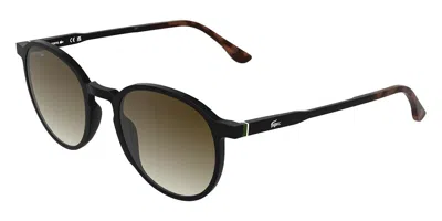 Lacoste L6105s 001 Men's Sunglasses Black Size 51