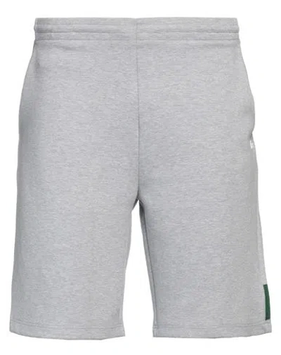 Lacoste Man Shorts & Bermuda Shorts Light Grey Size 6 Polyester, Cotton, Elastane In Gray
