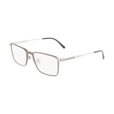Lacoste Mini L2285e Semi-matte Eyeglasses With Clear Demo Lens In White