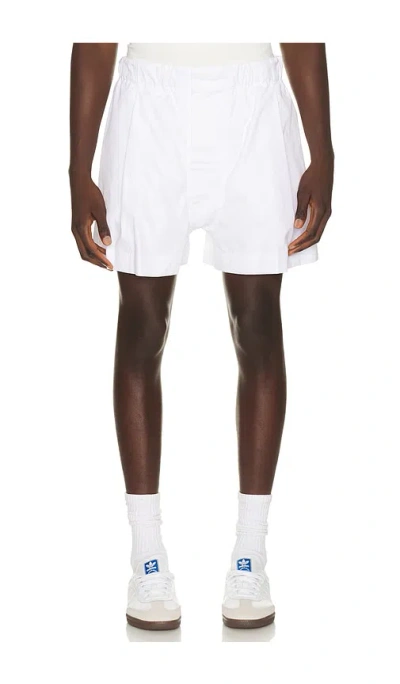 Lacoste Nuovo Shorts In Blanc