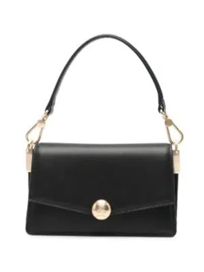 Lacoste S Flap Crossover Tote Bag In Black