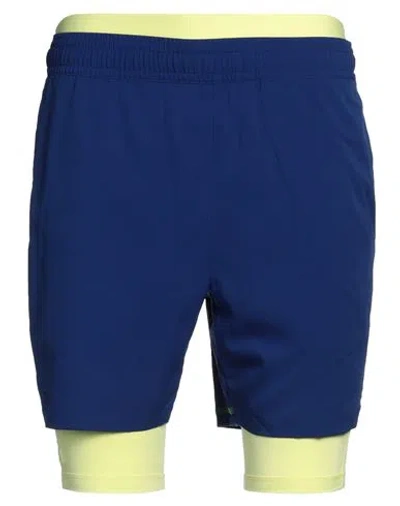 Lacoste Sport Man Shorts & Bermuda Shorts Blue Size 4 Polyester