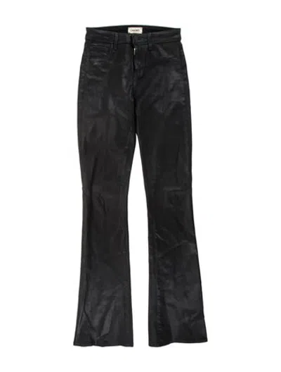 Pre-owned L'agence Flared Pants In Black