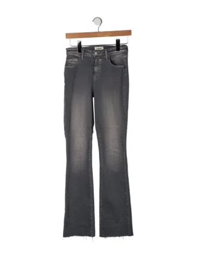 Pre-owned L'agence Flared Pants In Grey