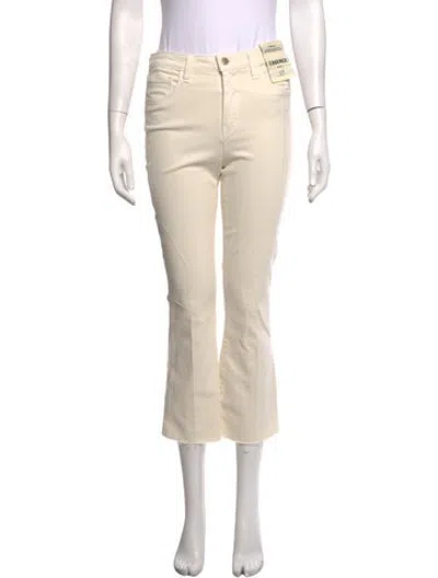 Pre-owned L'agence Flared Pants In Neutrals