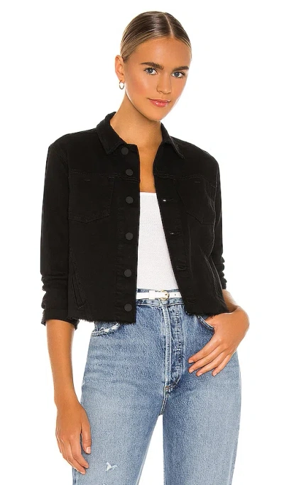 L'agence Janelle Jacket In Saturated Black