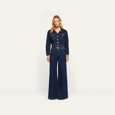 L'agence Jules Wide-leg Jean In Koval