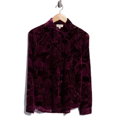 L'agence Laurent Devoré Shirt In Burgundy