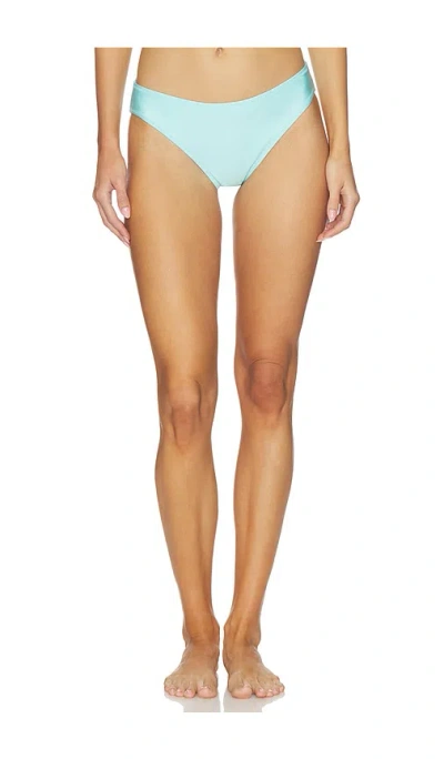 L'agence Nicole Hipster Bikini Bottom In Ice Blue