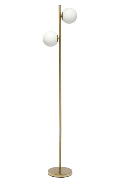 Lalia Home 2-light Floor Lamp In Gold