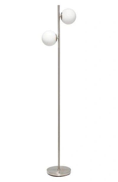 Lalia Home 2-light Floor Lamp In Metallic