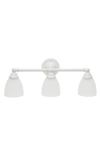 Lalia Home 3-light Vanity Fixture In White