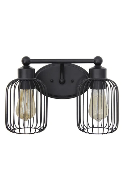 Lalia Home Cage Wall Sconce In Black