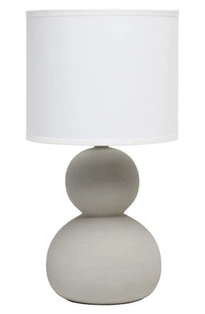 Lalia Home Stone Age Table Lamp In Gray