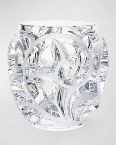 Lalique Tourbillions Grand Vase In Transparent
