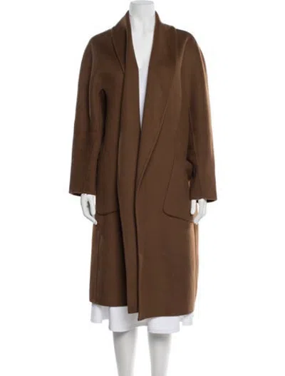 Pre-owned Lamarque Coat In Brown