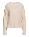Lamberto Losani Woman Sweater Cream Size 4 Silk, Cashmere In White