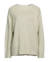 Lamberto Losani Woman Sweater Light Green Size 4 Silk, Cashmere