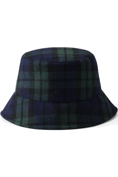 Lands' End Cashtouch Bucket Hat In Blue