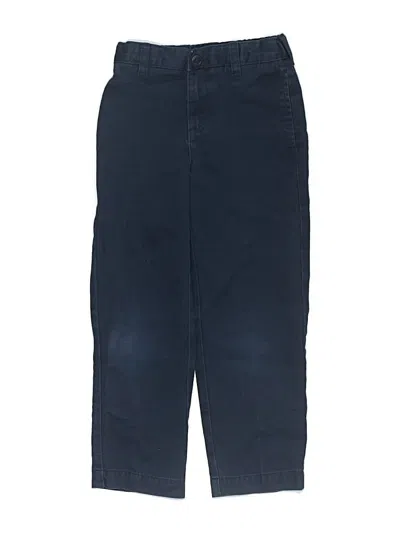Pre-owned Lands' End Kids'  Casual Pants In Blue