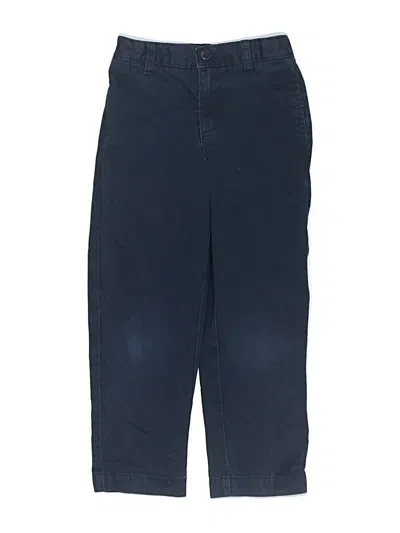 Pre-owned Lands' End Kids'  Casual Pants In Blue