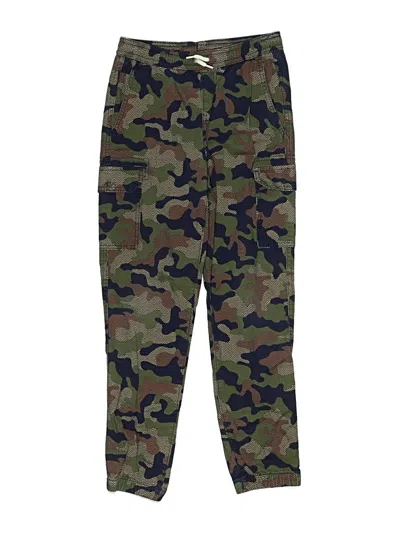 Pre-owned Lands' End Kids'  Casual Pants In Green