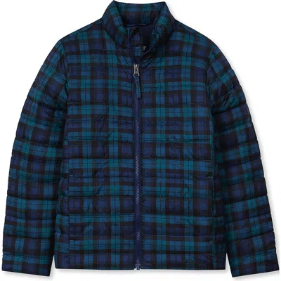 Lands' End Kids Featherfree Insulated Packable Jacket In Blue